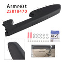 Front Right Armrest Repair Kit For Chevy Silverado 1500 2500HD 3500HD 10-14 BLK