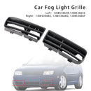 1 Pair Front Bumper Fog Light Grill Cover Bezel For VW Golf IV MK4 1998-2004