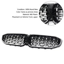 Chorme Diamond Kidney Grille Grill 51138072085 Fit BMW 3 Series G20 2019-2022