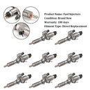 8PCS Fuel Injectors 0445120008 Fit Duramax Fit Chevy Silverado 2001-2004.5