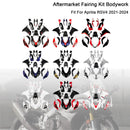Injection ABS Plastic Bodywork Fairing Kit for Aprilia RSV4 2021-2024