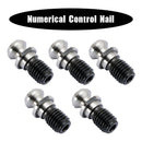 5Pcs CAT40 45�� 0.740" Coolant Pull Stud Retention Knob For Mazak Fadal Silver
