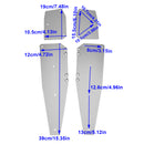 Windshield WindScreen for MOTO GUZZI V7 Classic 2016-2023 V9 Bobber 2018-2023