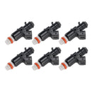 6PCS Fuel Injector 16450-RCA-A01 Fit Honda MDX Tl Accord Pilot Fit Acura