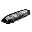 ST Style Gloss Black Mesh Front Bumper Grill Fit Ford Focus MK4 2018-2021