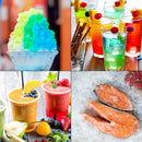 Electric Ice Crusher Machine 143LBS/Hr Snow Cone Maker Ice Shaver 500W