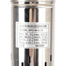 3" 48V 750W MPPT Screw Solar Bore Pump Submersible Deep Well Hole Steel