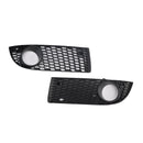 2005-2007 Volkswagen Bora Black Front Honeycomb Fog Light Grille Cover