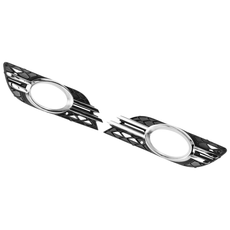 Front Fog Light Grill Chrome Trim Cover Set Fit Mercedes-Benz E-CLASS W211 07-09