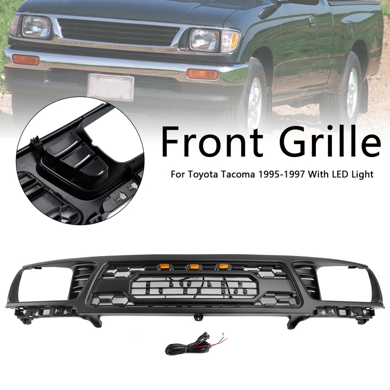 Honeycomb Front Bumper Grill Grille Fit Toyota Tacoma 1995-1997 TRD PRO