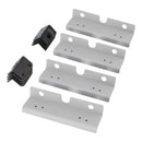 12x Seat Mounting Reinforcement Plates/Brackets For VW T5 T6 2 + 1 Rear Seats