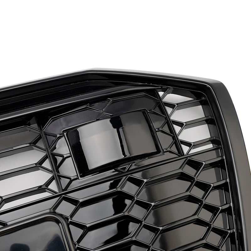 RS6 Style Honeycomb Mesh Front Grill Grille Fit Audi A6 S6 2019-2023 W/ACC