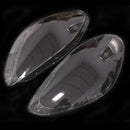 2Pcs Front Headlight Lens Cover Shell Clear For Porsche Panamera 2017-2020