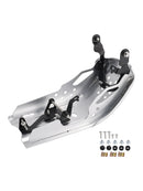 Aluminum Sump Guard Bash Plate Silver For Speed 400 Scrambler 400 X 2024-2026