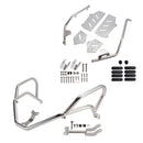 2022-2025 Honda Adv350  Upper Lower Kit Engine Guard Frame Crash Bar Silver