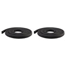 2X 13.5 Ft Door Rubber Weatherstrip Seal For Peterbilt 359 370 377 379 380