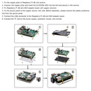 Raspberry Pi 4B Expansion Board M.2 NVMe SSD Solid State Drive Adapter Board