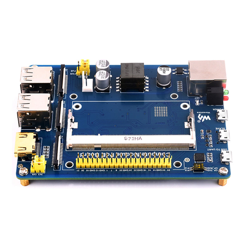 Raspberry Pi Compute Module Expansion Board CM4S/CM3/3+/3+Lite POE Power Supply