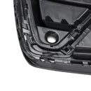 2PCS Gloss Black Front Bumper Grille Cover Fit Audi Q3 S-Line 2019-2022