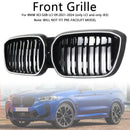 Double Slat Black Front Kidney Grill Grille Fit BMW IX3 G08 LCI 2022-2024