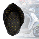 Trunk Inner Protector Seat Bucket Liner Pad Pu Brown For Vespa Gts 300 Gts300 Brown