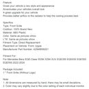 Front Bumper Grille Fit Mercedes Benz EQE SUV W294 EQE350 EQE550 2022-2024