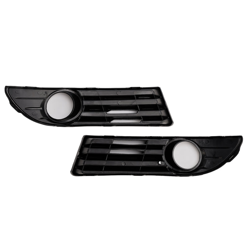 2PCS Fog Light Cover Grille Grill Fit VW Polo 9N3 GTI 2005-2009