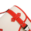 Set Of Quick Release Saddlebag W/ Bracket Luggage Storage White For Motorbike