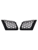 2PCS Honeycomb Front Grille Grill Fit Seat Ibiza Cordoba 6L 2002-2009 FR