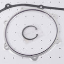 Primary Cover Gasket & Seal Kit For Softail FXST FLST 07-2017 Dyna FXD 2006-17