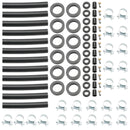 12PCS Fuel Injector Repair Kit Fit V12 XJS 1981-1991 Fit Jaguar Fit Porsche