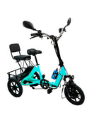Three Wheel Electric Tricycle for Adults 3 Wheel Motorized Folding E-Bike