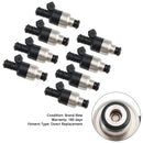 8PCS Fuel Injector 17109596 Fit Chevrolet Fit GMC 7.4L V8 1996-2000 83211150