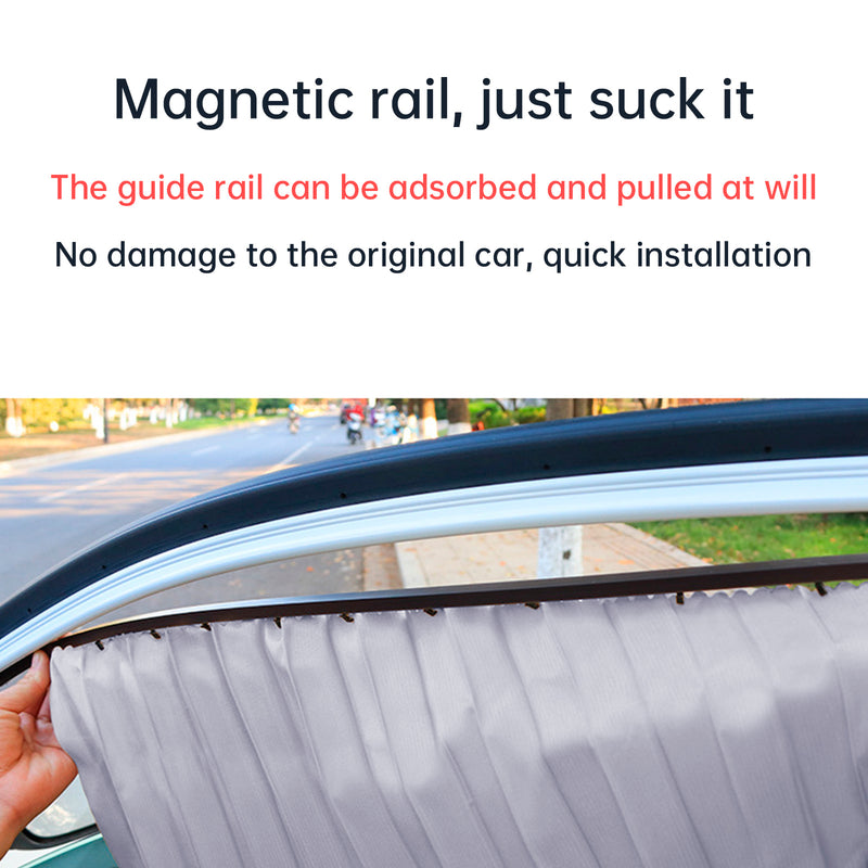 4x Universal Car Side Window Sun Shades Silver For Breast feeding Taking a nap