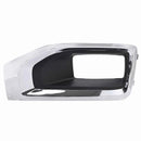 Pair Fog Light Lamp Bezel Chrome Cover 22936426 22936427 For GMC Yukon 2015-20