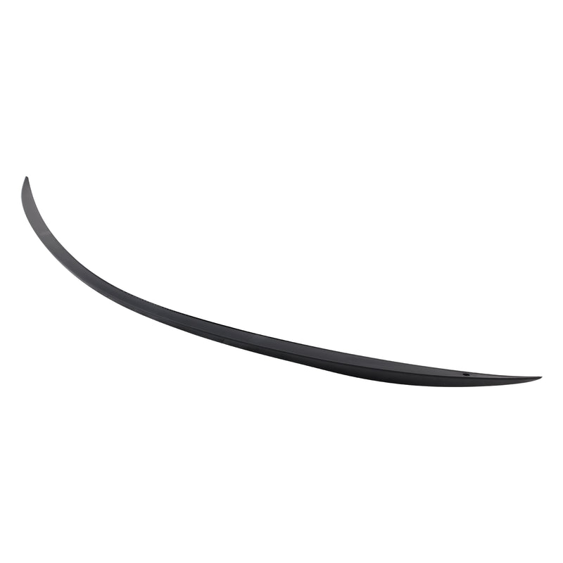 Gloss Black Rear Spoiler For Mercedes-Benz C-Class W205 14-21 AMG C63 Style