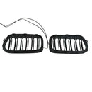 2018-2023 Fit BMW X2 Series F39 Black Front Bumper Grill Grille Double Slat