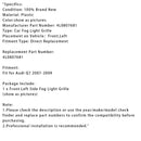 Front Left Side Bumper Grille Fog Light Grill 4L0807681 For Audi Q7 2007-2009