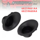Pair Fog Light Covers For Dodge Challenger 2015-2022 68259661AA