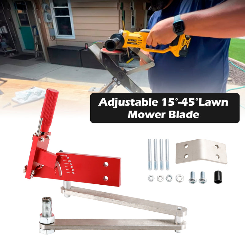 Sharpener Model 5005 Lawn Mower Blade For Straight Standard 15°-45°Adjustable