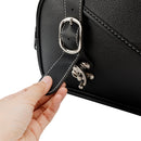Tail Bag Pu  Side Saddlebag Tail Bag Luggage Pouch Storage Black For Motorbike