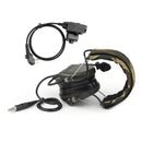 H60 Sound Pickup Noise Reduction CS Headset For Hytera HYT TC-508 TC-510 TC-518