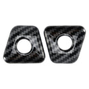 Carbon Fiber Inner Door Bolt Lock Down Frame Trim For BMW 5 Series G30 18-22