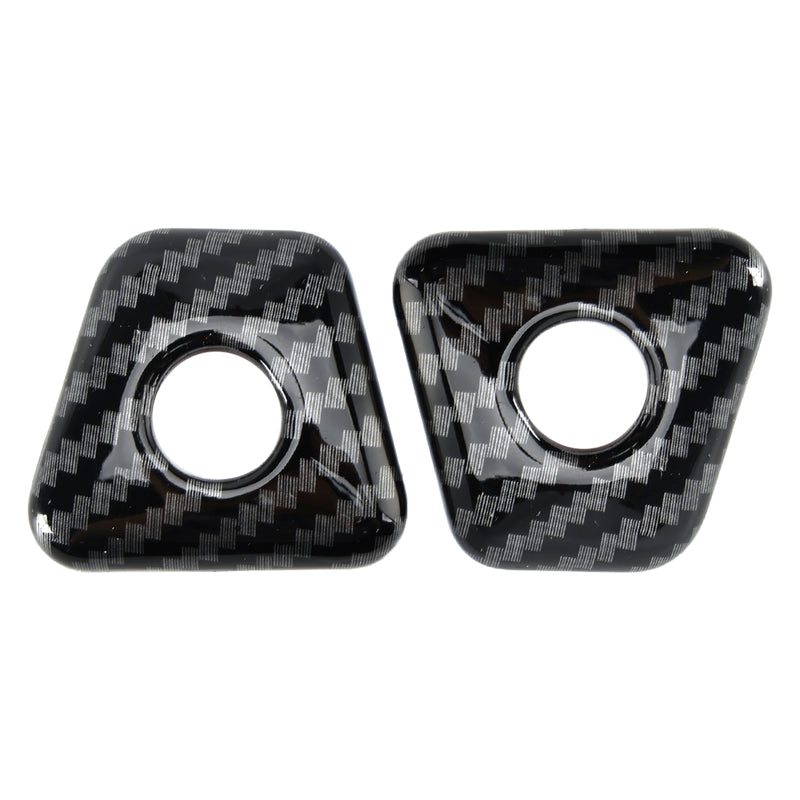Carbon Fiber Inner Door Bolt Lock Down Frame Trim For BMW 5 Series G30 18-22