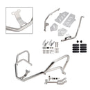 2022-2025 Honda Adv350  Upper Lower Kit Engine Guard Frame Crash Bar Silver