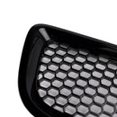 Gloss Black Front Bumper Honeycomb Grille Grill Fit Volvo S40 V50 2008-2012