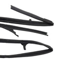 1998-2005 For Nissan Frontier 2PCS Door Glass Run Rubbers 80331-2S400+80330-2S400
