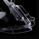 2PCS Front Headlight Glass Clear Cover For Mercedes W219 CLS350 CLS500 06-11