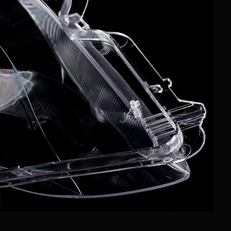 2PCS Front Headlight Glass Clear Cover For Mercedes W219 CLS350 CLS500 06-11