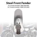 Steel Front Fender Mudguard For Scrambler 1200X 1200XC 1200XE 2019-2025